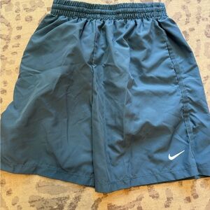 Nike Blue Training Shorts with Elastic Waistband